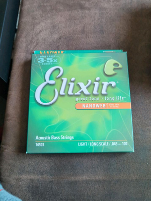 Elixir Akustik Bass Saiten
