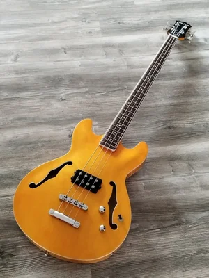 Halbakustik Longscale Bass (34"), Harley Benton HB-50