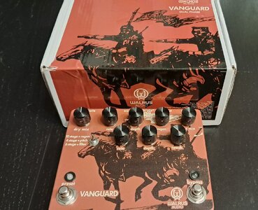 Warlus Audio Vanguard Phaser hervorragend für Bass