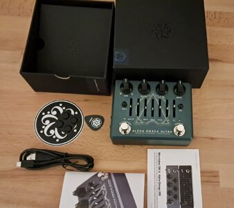 Darkglass Alpha-Omega Bass Distortion Overdrive Fuzz