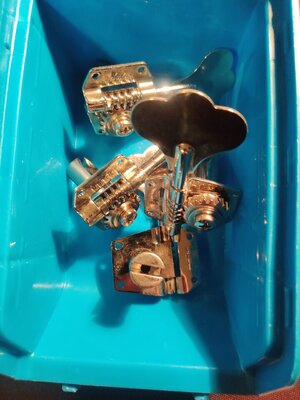 Schaller BM Mechaniken 4x chrom