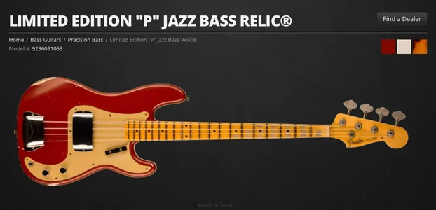 SUCHE: Fender Custom Shop P-Bass mit J-Hals