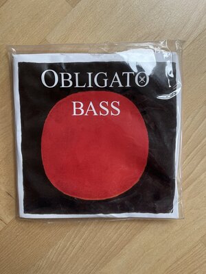 Kontrabass-Saiten Pirastro Obligato (NEU ungeöffnet))