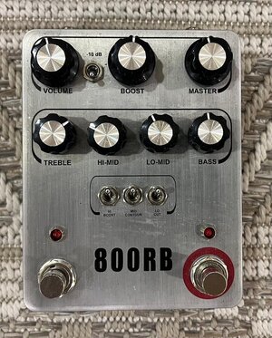 Gallien Krueger 800RB Preamp (Dissa) ..............(Verkauft)............
