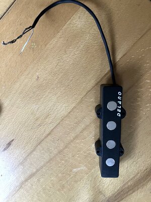 DELANO JMVC 4 FE/M2 Splitcoil Pickup (Bridge)