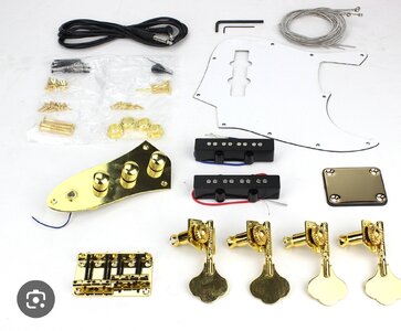Suche P-Basshardware in gold