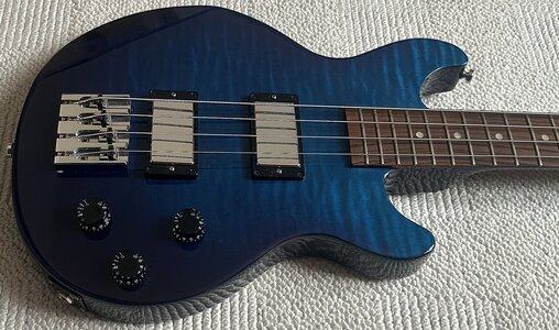 Gibson Les Paul Money Bass - Guitar of the Week Limited Edition #7 - Manhattan Midnight Blue