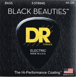 DR Strings Black Beauties - 5 String - auch Tausch