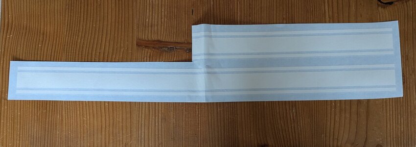 Competition Stripes, weiss