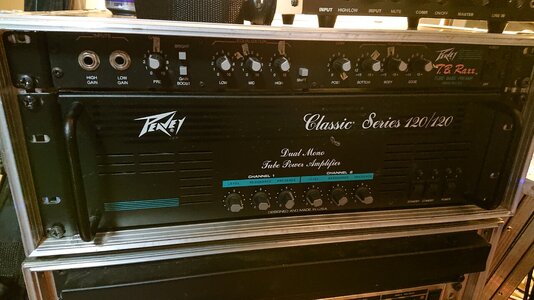 Peavey TB Raxx Bass und Classic 120 120 Endstufe