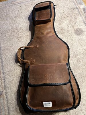 Leder Bass Bag für Headless Bass oder eine Gitarre
