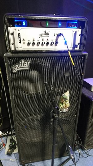 Aguilar Bass-Stack DB750 + GS412 + Case + Tuner - auch Einzelverkauf