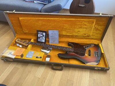 1997 Fender Custom Shop Jazz Bass Cunetto/Cruz Era