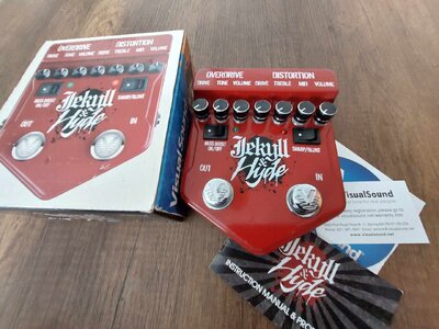 Visual sound Jekyll & Hyde (OD+Dist. in one pedal) PRICEDROP! 80€