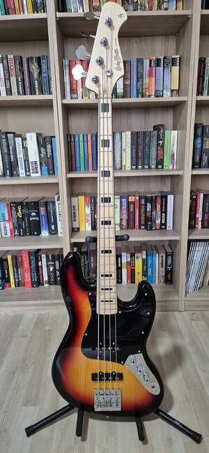 Harley Benton JB-75 MN SB Vintage Series