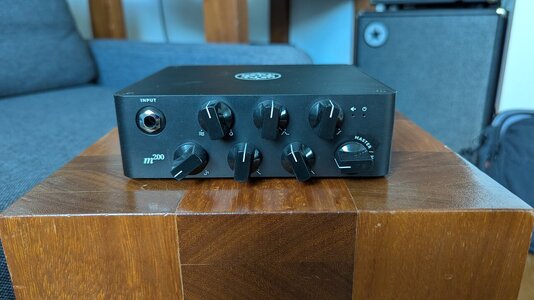 Darkglass Microtubes Bass Head 200, wie neu
