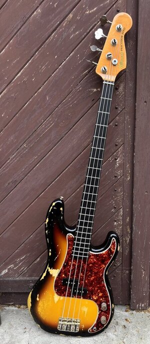 Reserviert für Jörg: Hillbrand Precision Bird >custom Relic 3ts Nitro< Ser. No. 2025 12-054