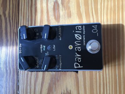 Schalltechnik 04 Paranoia Parametrischer Equalizer EQ Pedal