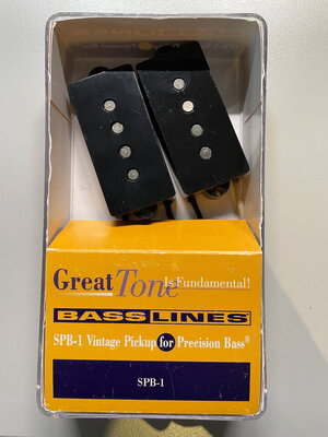 Seymour Duncan SPB-1 Vintage Pickup for Precision Bass