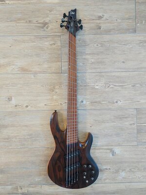 ESP LDT B-1005 MS Multiscale 5-String / 5 Saiterbass 34" - 37" Mensur vergleichbar Dingwall
