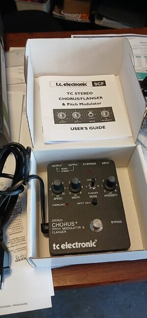 tc.electronic SCF Stereo Chorus/Flanger