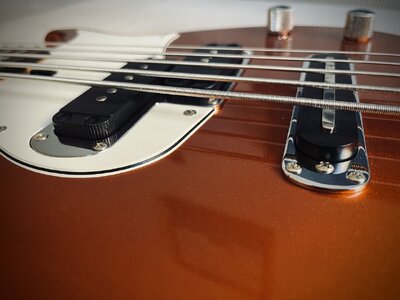 Yamaha BB 415 OM Orange Metallic 5 String