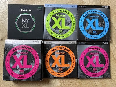 D'Addario Bass Saiten