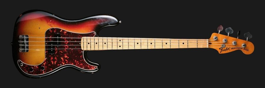 Fender Precision sunburst 1975