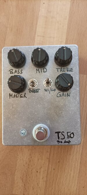 DiY TS-50 Bass Preamp