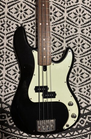 De Gier Soulmate Bass | Aged Black | Rosewood Fretboard | 3,6 kg