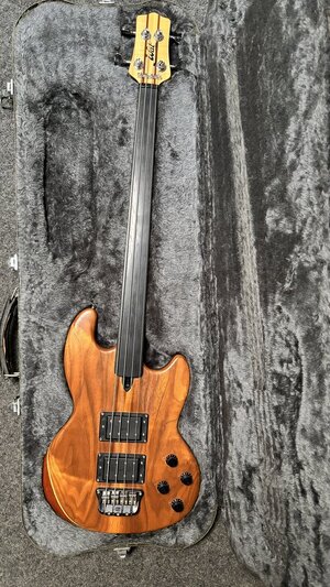WAL MKI fretless 1989 >W3258< / orig. blue case