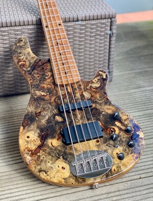 LAKLAND USA 55-94 Deluxe Buckeye Burl, Roasted Flame - wie neu