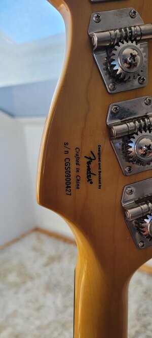 Squier Classic Vibe 60s - BJ 2009