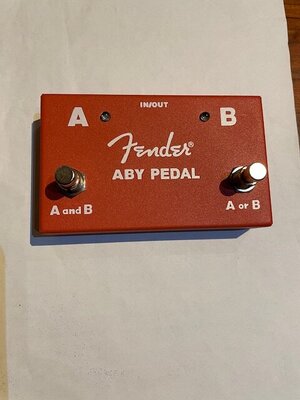 Fender ABY Pedal zu verkaufen