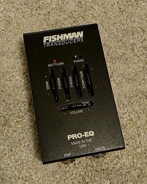 Fishman Pro EQ Preamp