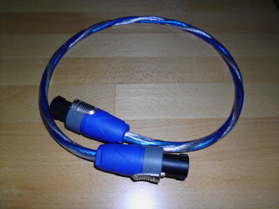 Speakon Kabel Neutrik Stecker ca. 60cm