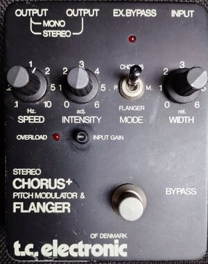 TC Electronic Chorus/Flanger - vintage