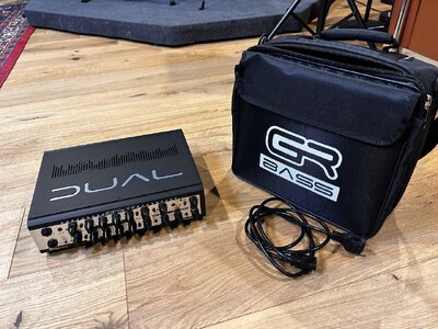 GRBass Dual 1400 Bassverstärker mit Garantie und Tasche