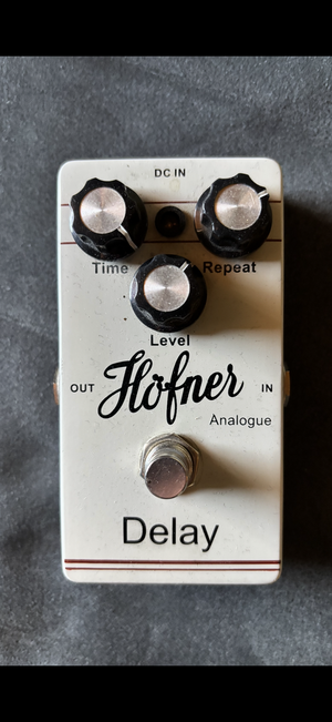 Höfner analougue Delay Pedal
