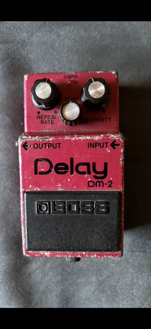 Boss DM-2 3005er Chip 1982 analog Delay Japan