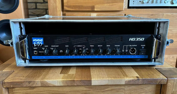 EBS HD 350 Topteil inkl Case