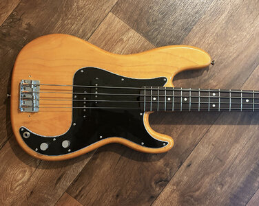 Precision Bass - Natural Amber / American Performer Neck