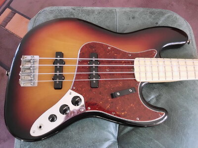 KTS Titanium Bridge 60s Spiral Saddles for Fender Bass
