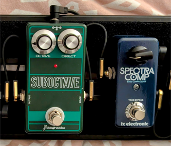 Ftelettronica Sub Octave u. TC Electronic Spectracomp