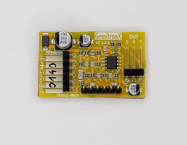 Gemitronix Haz-Lab preamp for Spector, Ken Smith, Fodera, etc.,New Version,from Hungary