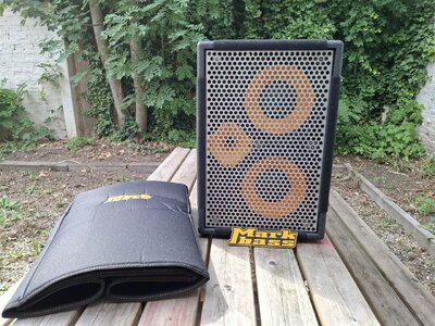 FT: Markbass Energy 210 cab, 8Ohm (9.5kg!) incl. cover