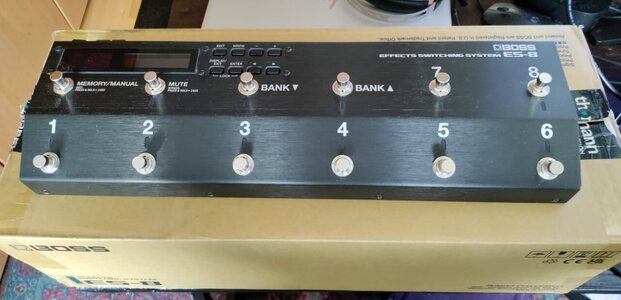 Boss ES-8 switching system