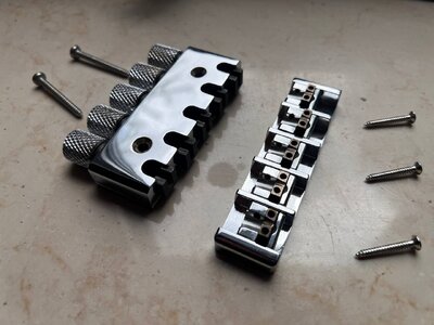 Headless Bass Tuner Bridge ABM 5 Saiter