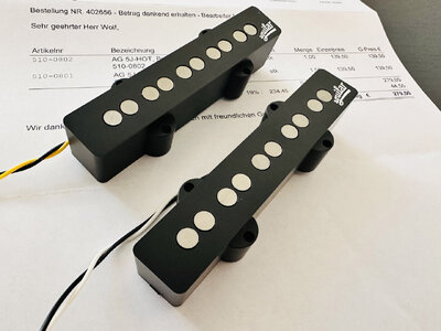 Aguilar AG 5J-HOT Set / Jazz Bass 5 String