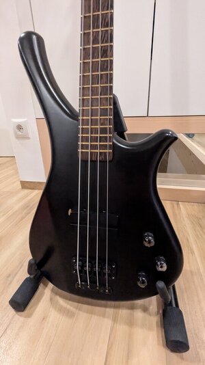 Warwick Fortress Masterman 4 Schwarz 1994
